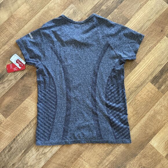 BCG Women’s Training Seamless SS Tee Caviar Moisture Wicking Fitness Gym Size M‎ - Picture 2 of 7